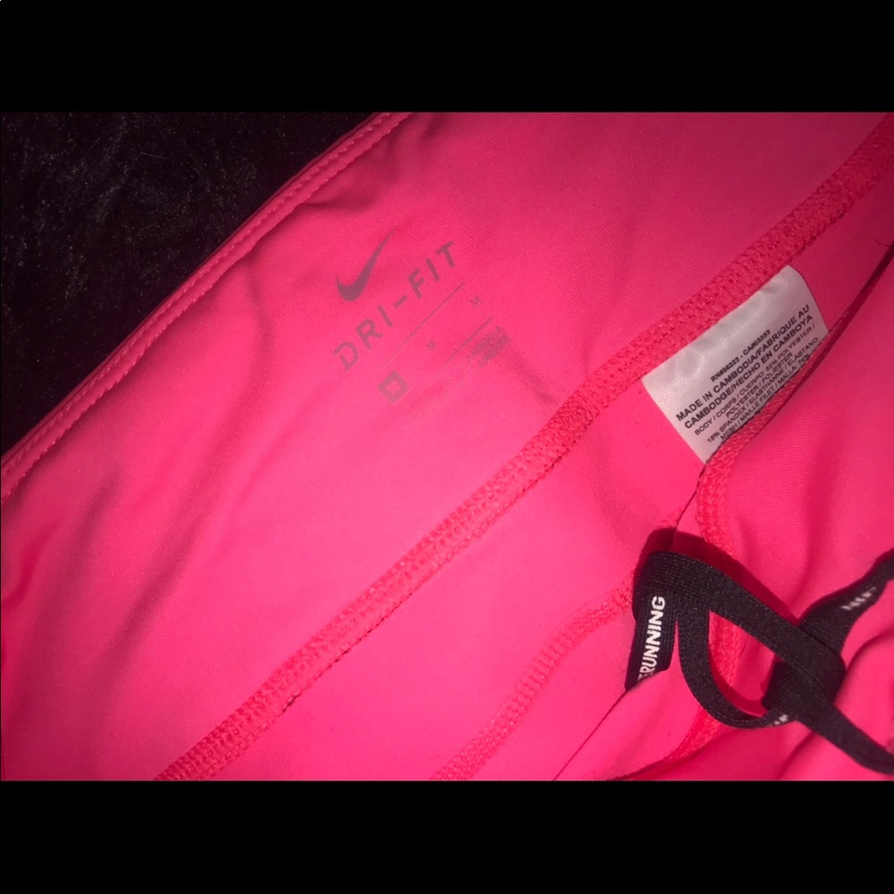 Hot Pink Nike Leggings - Picture 2 of 2